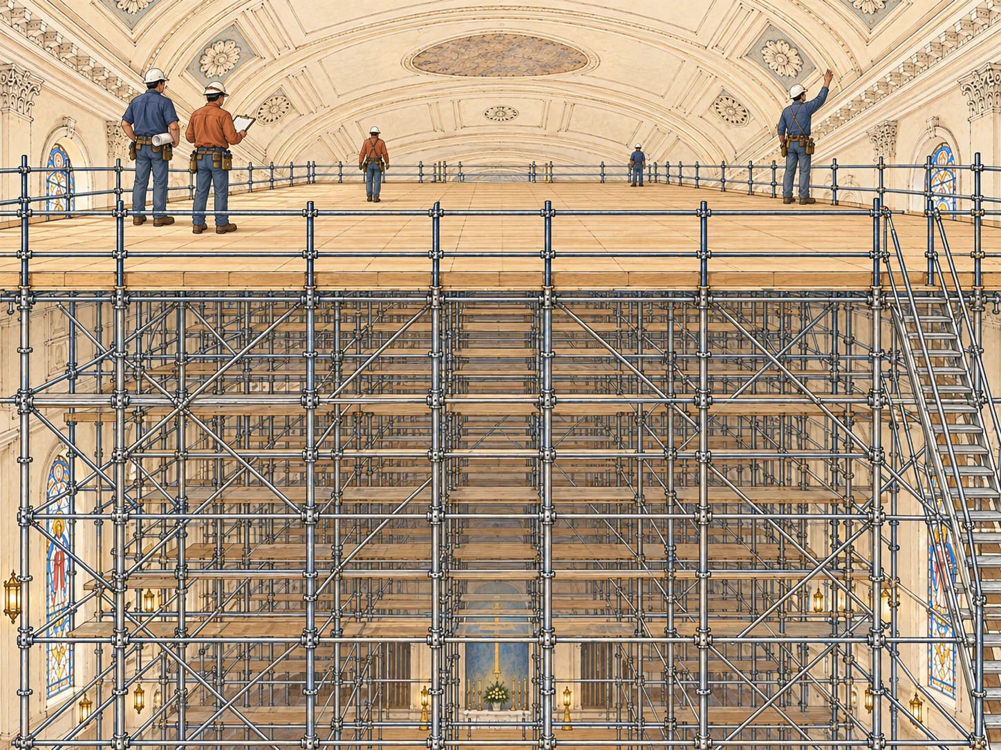 Inspection before access